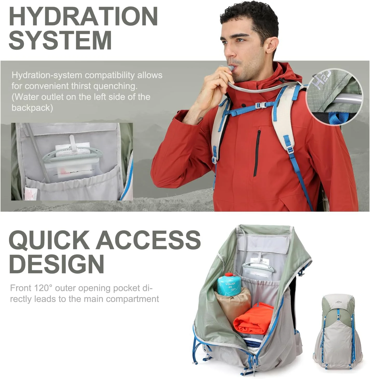 INOXTO Summit 55L Backpack - Image 14