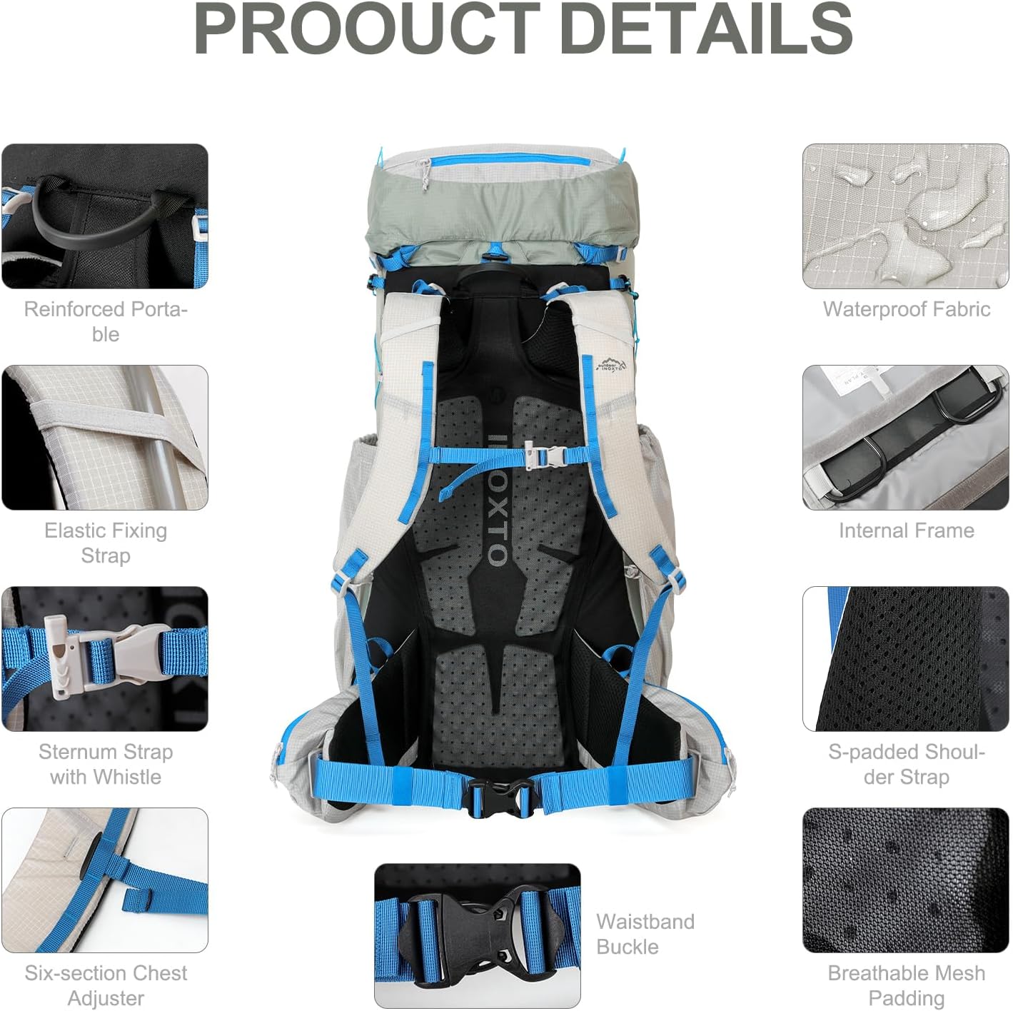 INOXTO Summit 55L Backpack - Image 16
