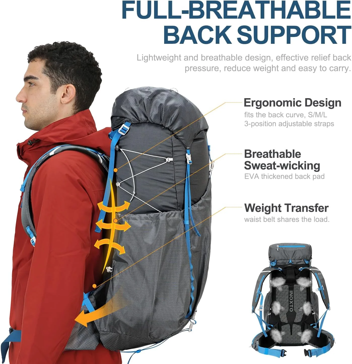 INOXTO Summit 55L Backpack - Image 23