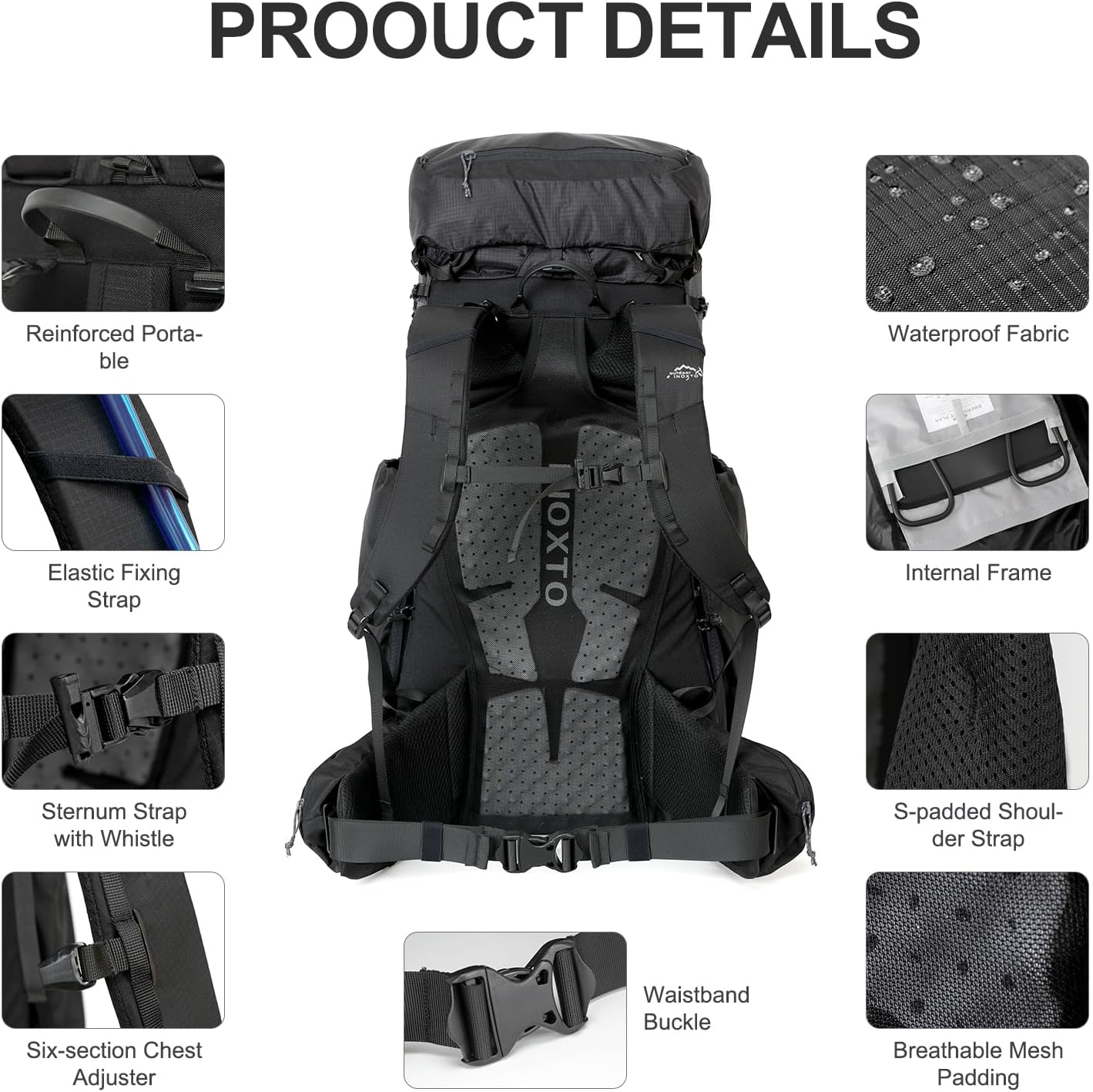 INOXTO Summit 55L Backpack - Image 5