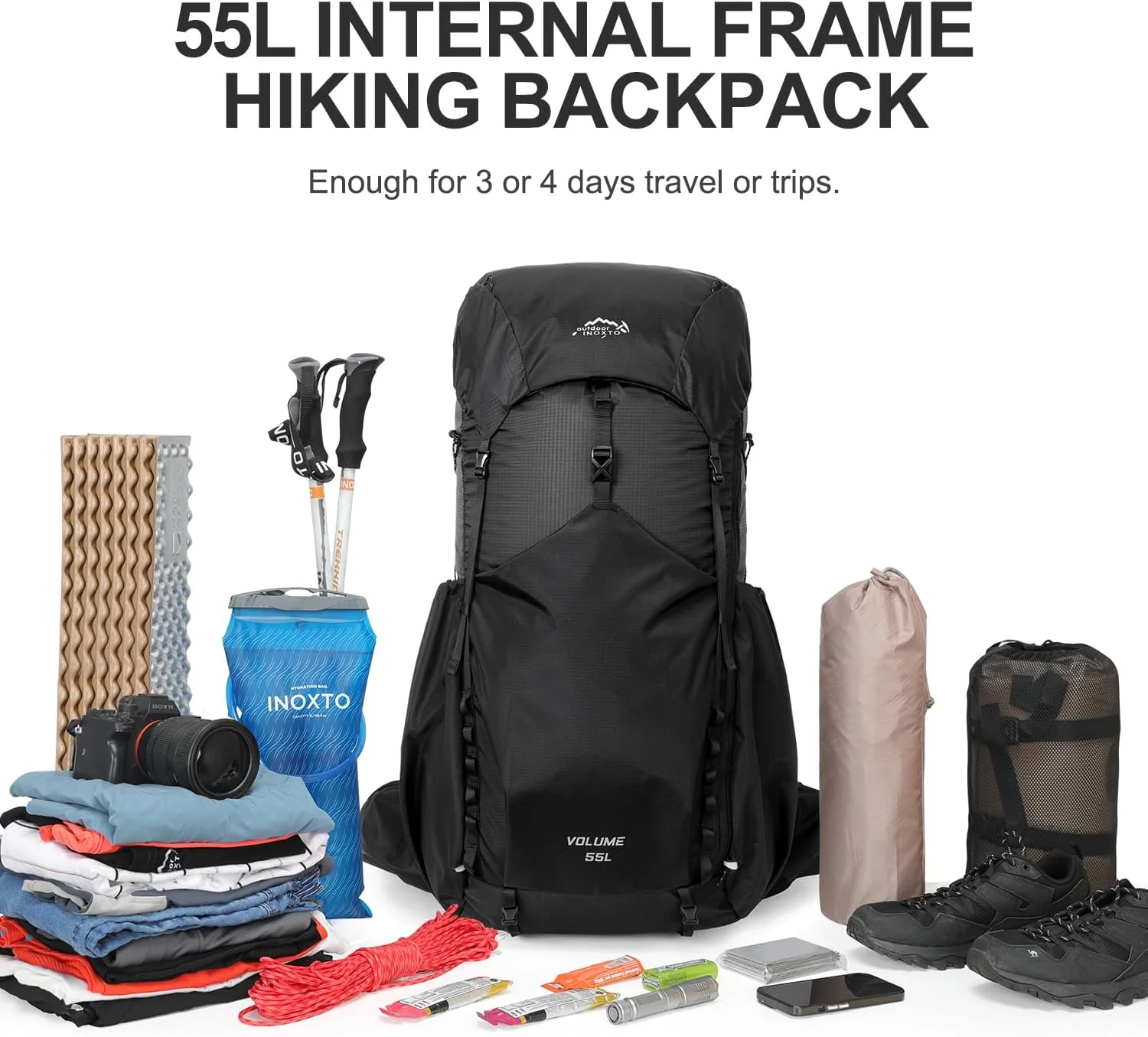 INOXTO Summit 55L Backpack - Image 7