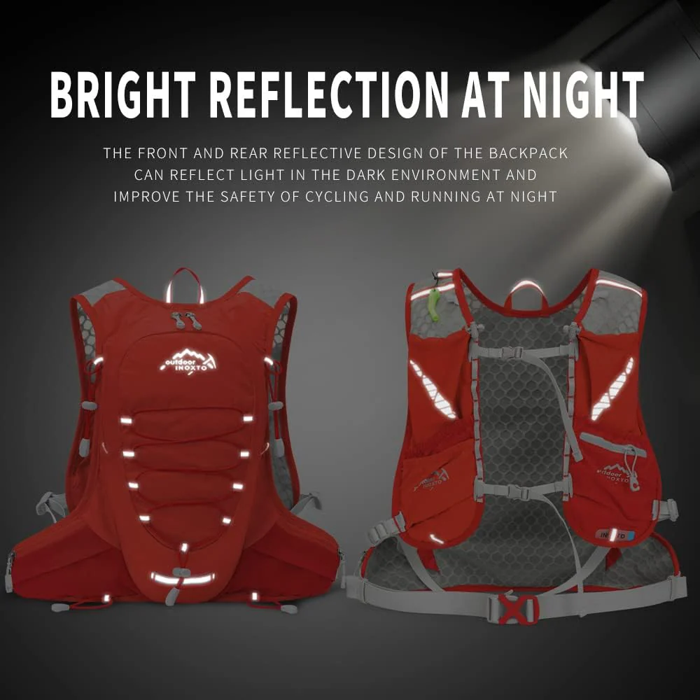 INOXTO 10 Running Hydration Vest for Men Women Marathon Race - Image 14