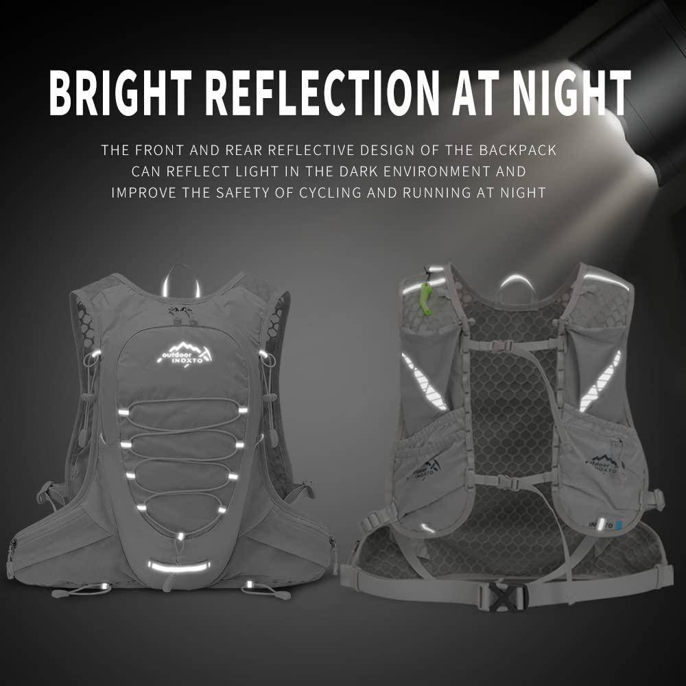 INOXTO 10 Running Hydration Vest for Men Women Marathon Race - Image 7