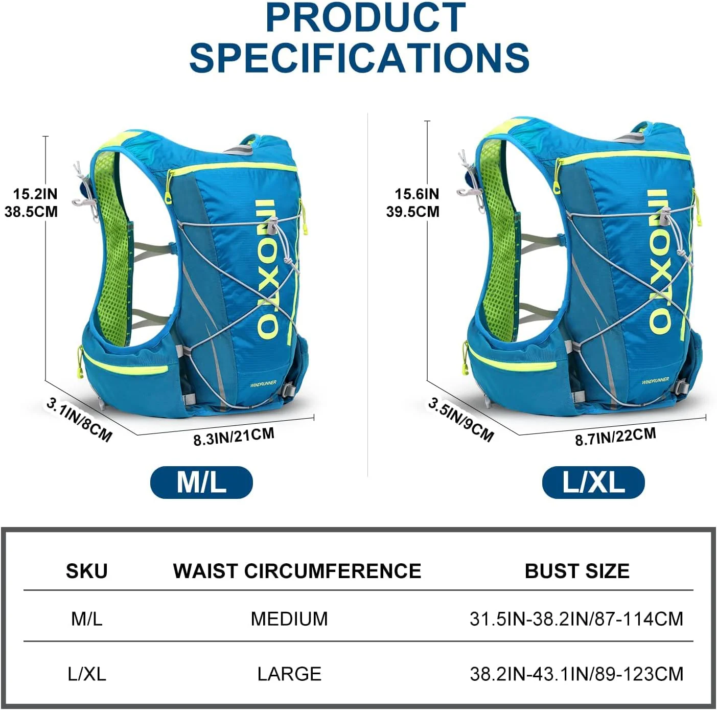 INOXTO 14 Hydration Vest - Image 3