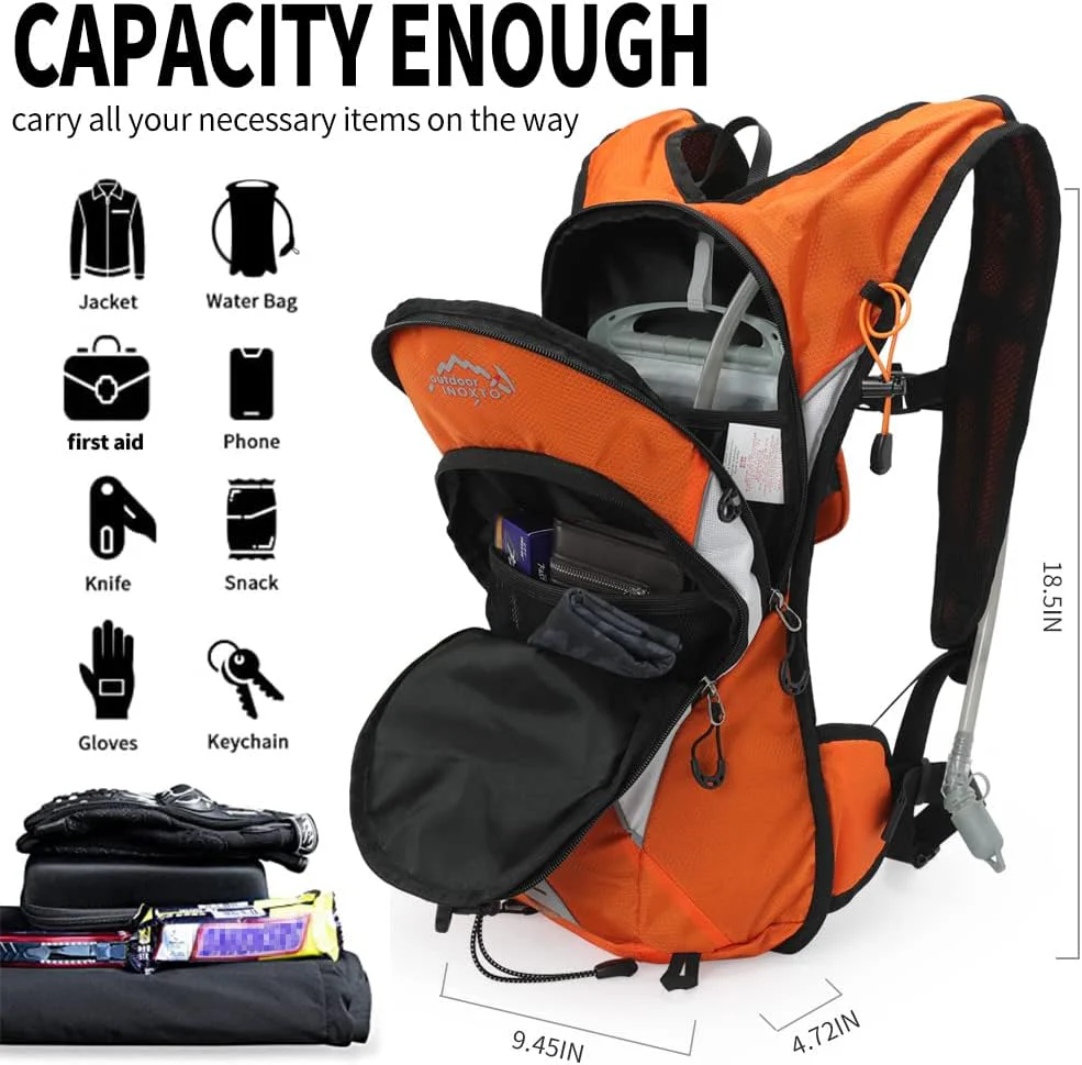 INOXTO 15 Lightweight Hydration Backpack - Image 4