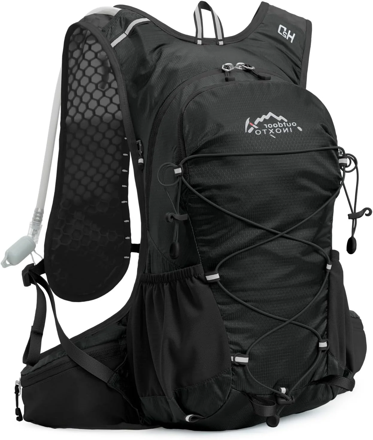 INOXTO 18L Hydration Backpack for Women Men with 2L Water Bladder - Image 9