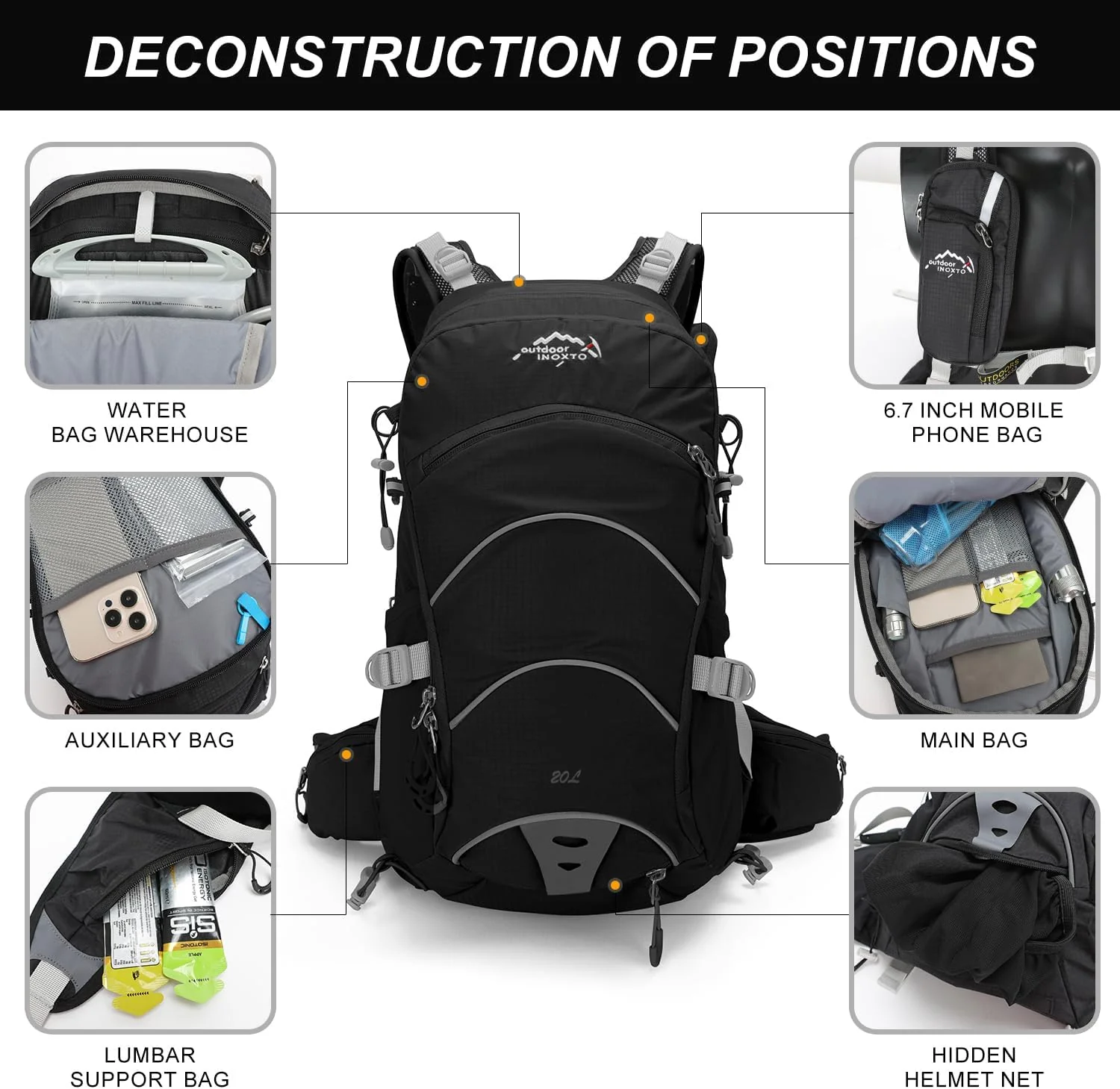 INOXTO 20 Hydration Pack - Image 27