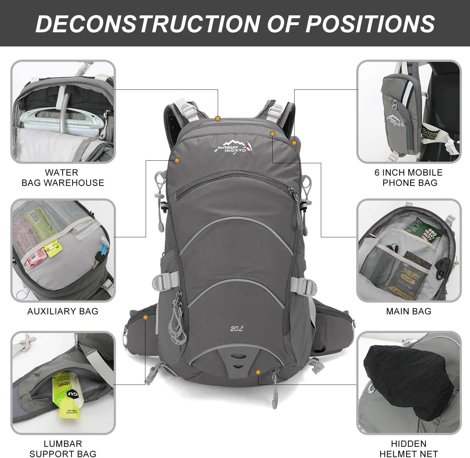 INOXTO 20 Hydration Pack - Image 34