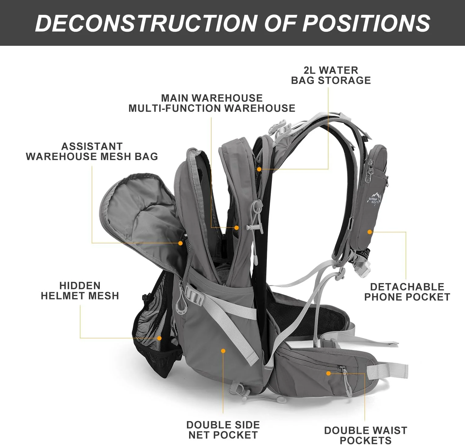 INOXTO 20 Hydration Pack - Image 36