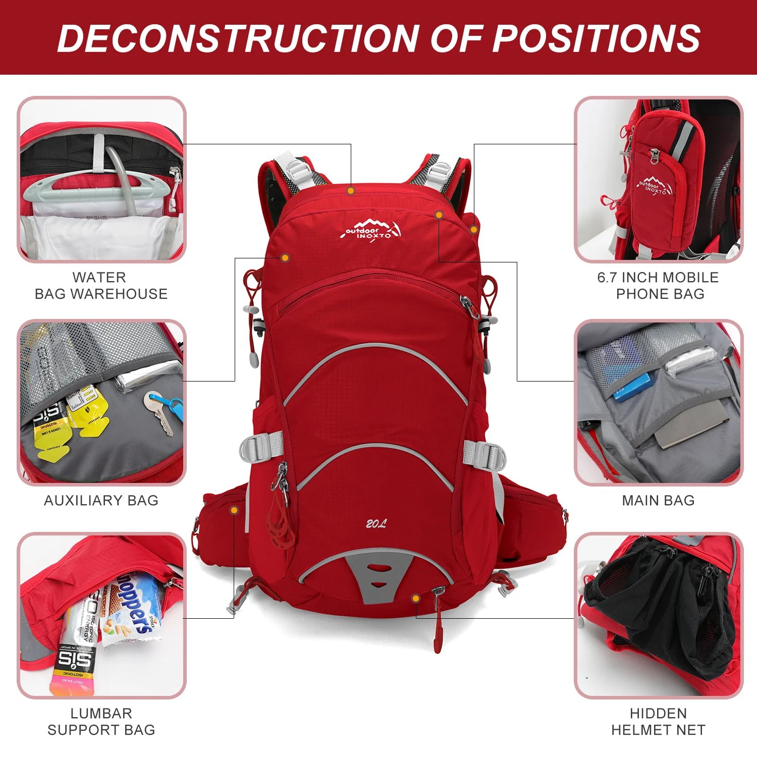 INOXTO 20 Hydration Pack - Image 4