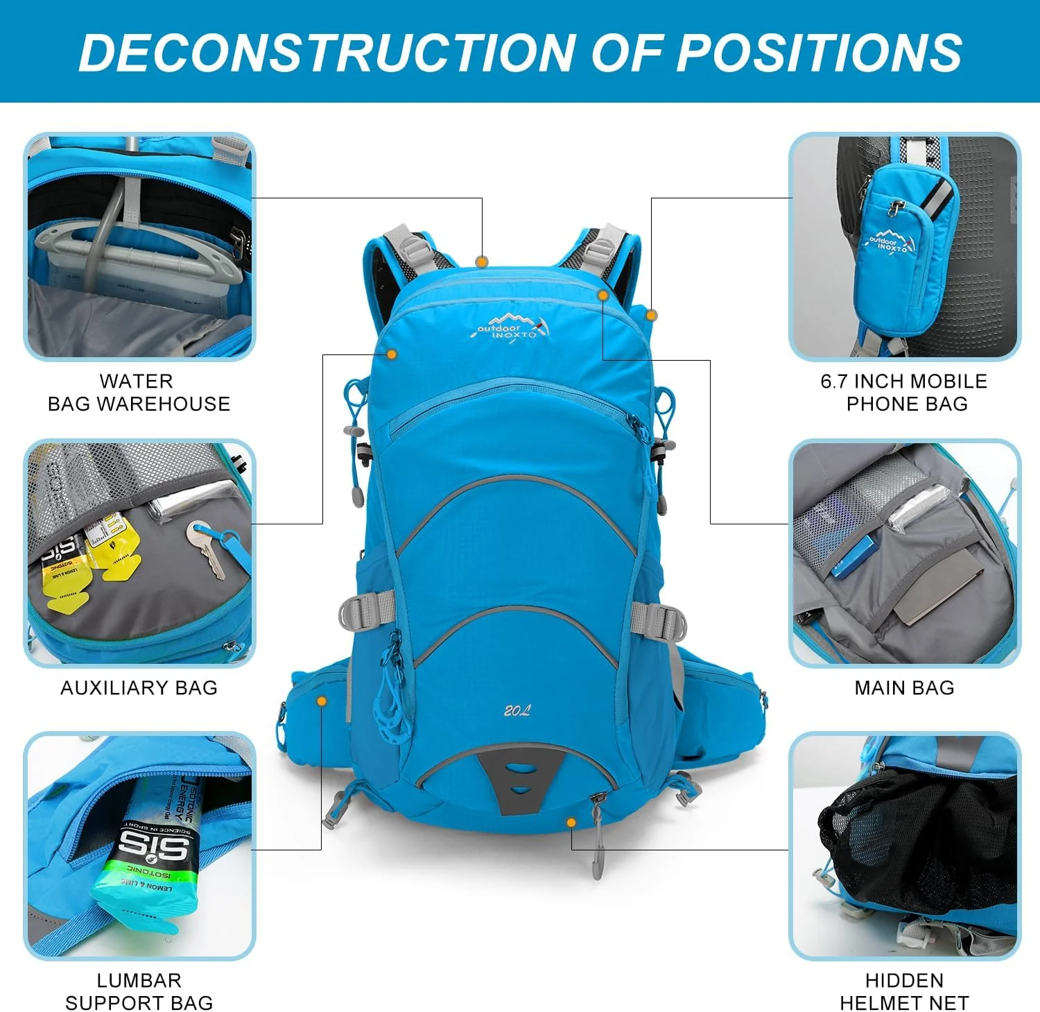INOXTO 20 Hydration Pack - Image 41