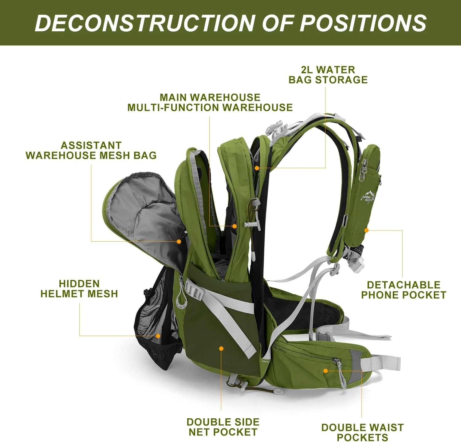INOXTO 20 Hydration Pack - Image 49
