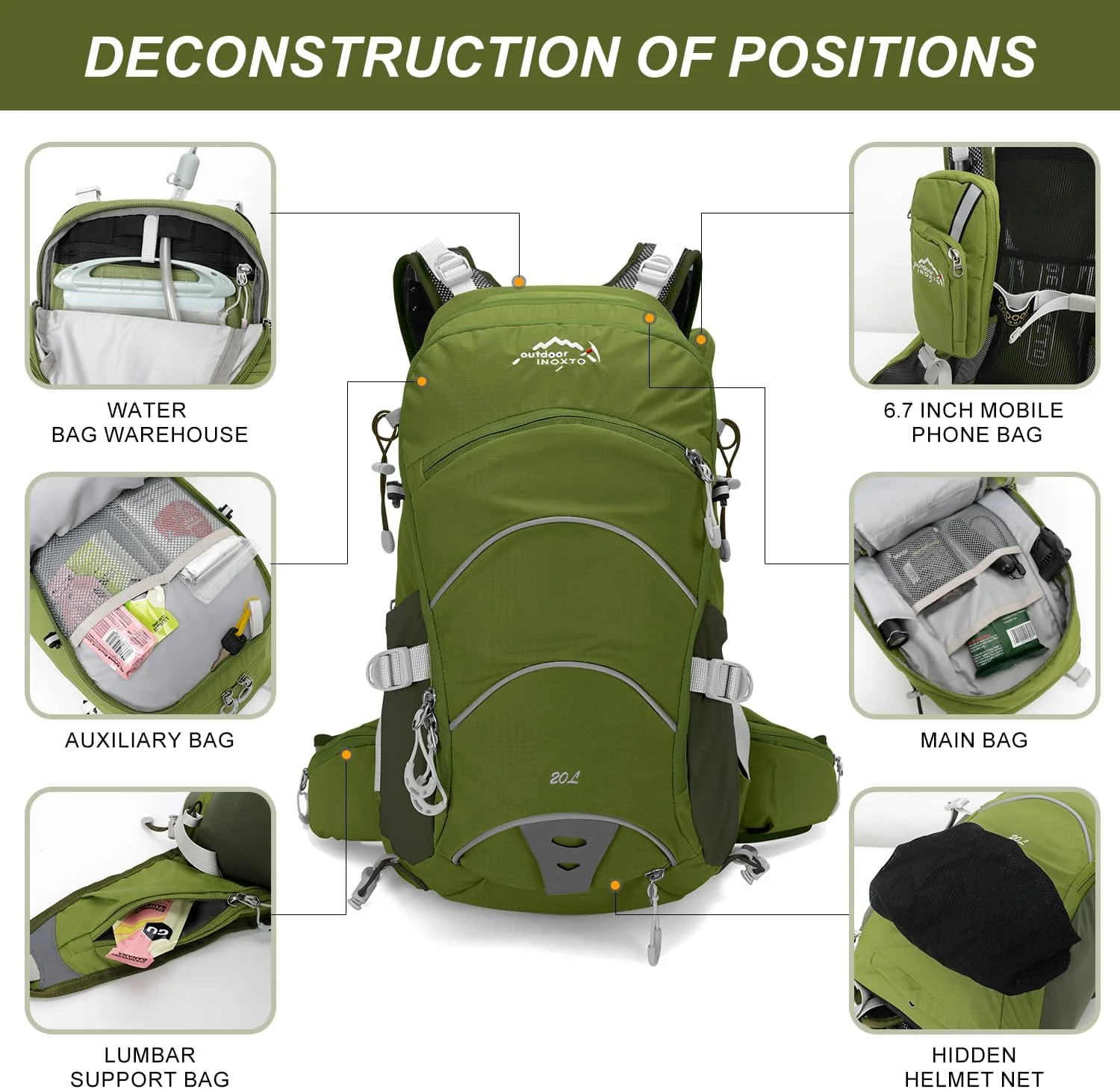 INOXTO 20 Hydration Pack - Image 52