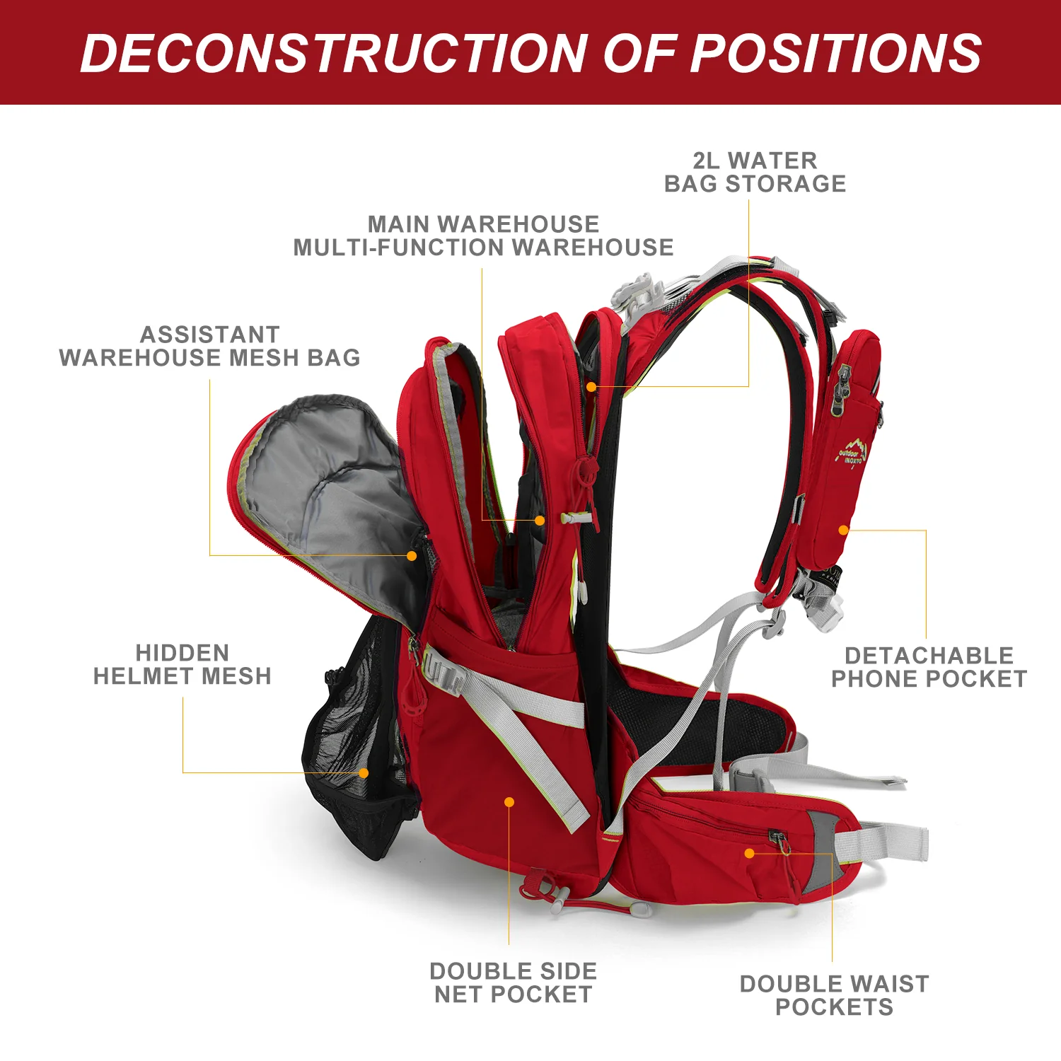 INOXTO 20 Hydration Pack - Image 6