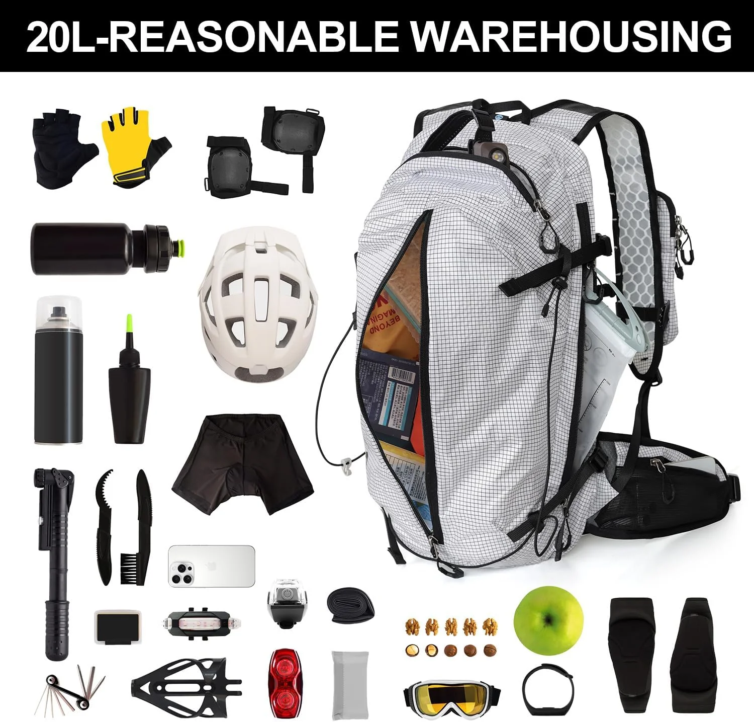 INOXTO Lightchaser 20L Multipurpose Backpack - Image 16