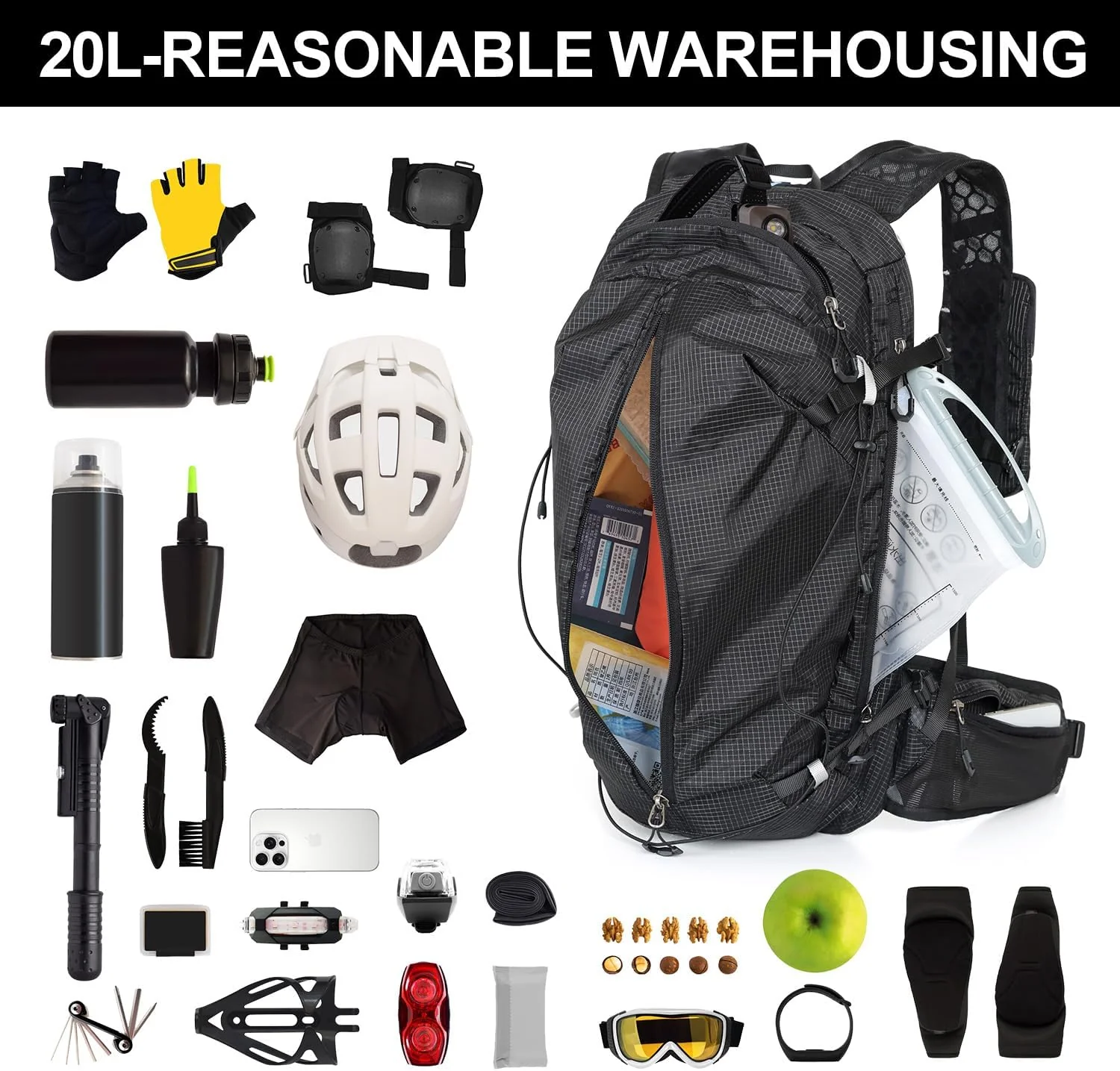 INOXTO Lightchaser 20L Multipurpose Backpack - Image 4