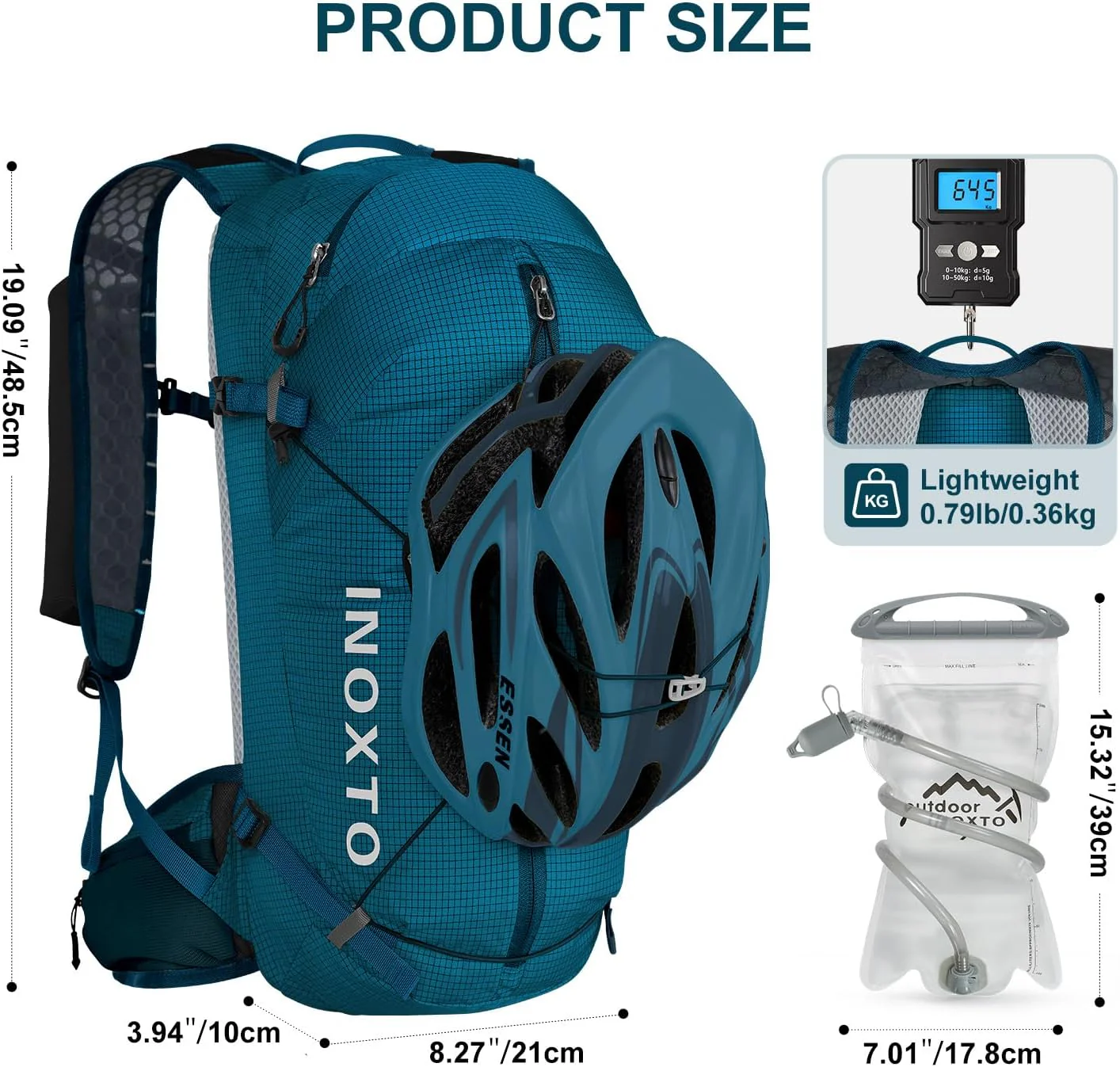 INOXTO Lightchaser 20L Multipurpose Backpack - Image 8