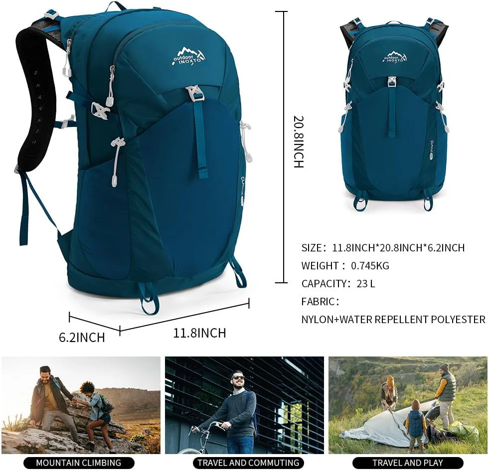 INOXTO 25L Hiking Hydration Backpack - Image 14