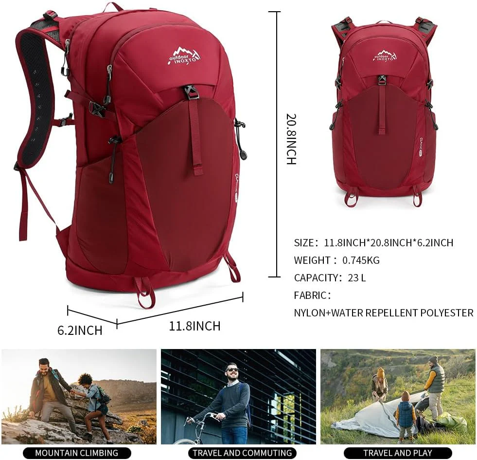 INOXTO 25L Hiking Hydration Backpack - Image 20