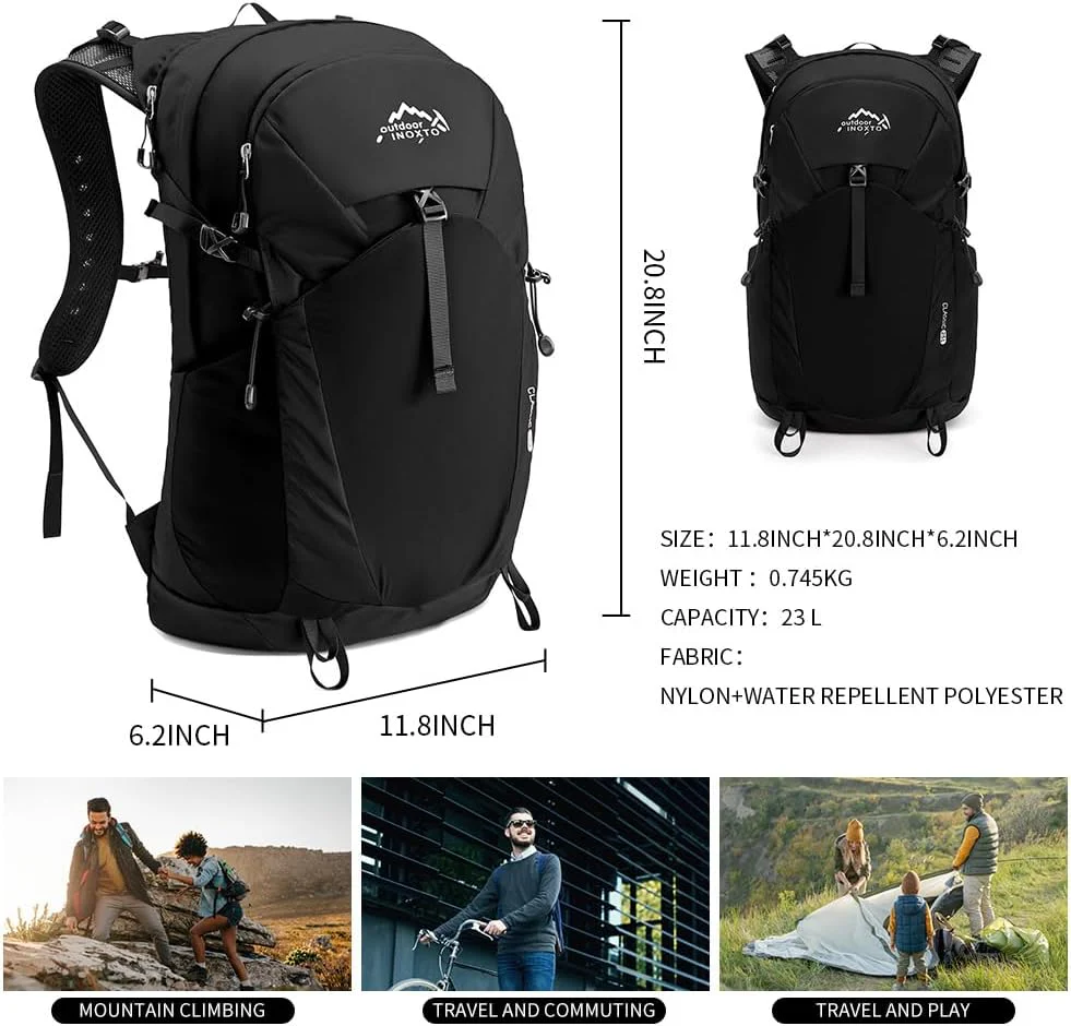 INOXTO 25L Hiking Hydration Backpack - Image 3