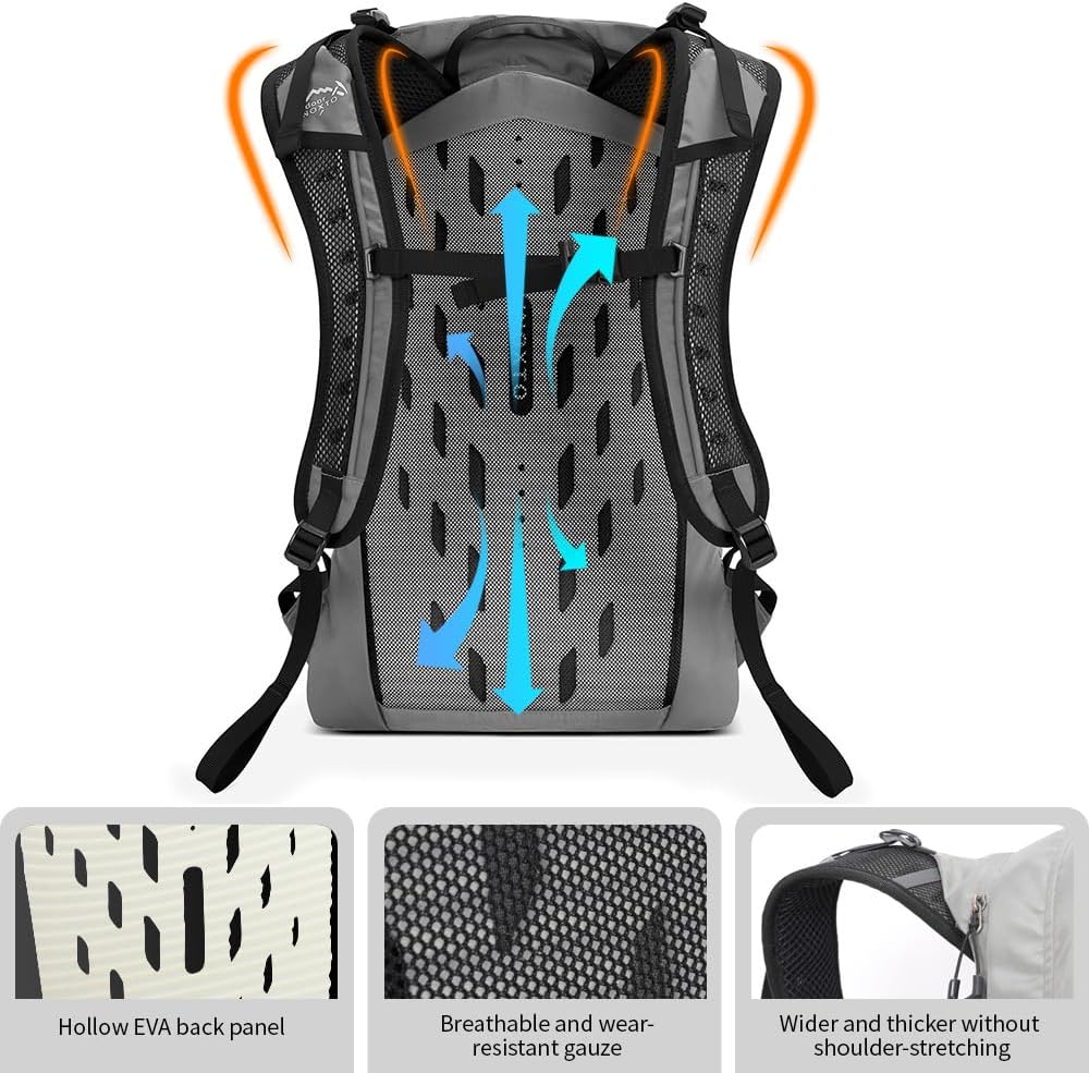 INOXTO 25L Hiking Hydration Backpack - Image 33