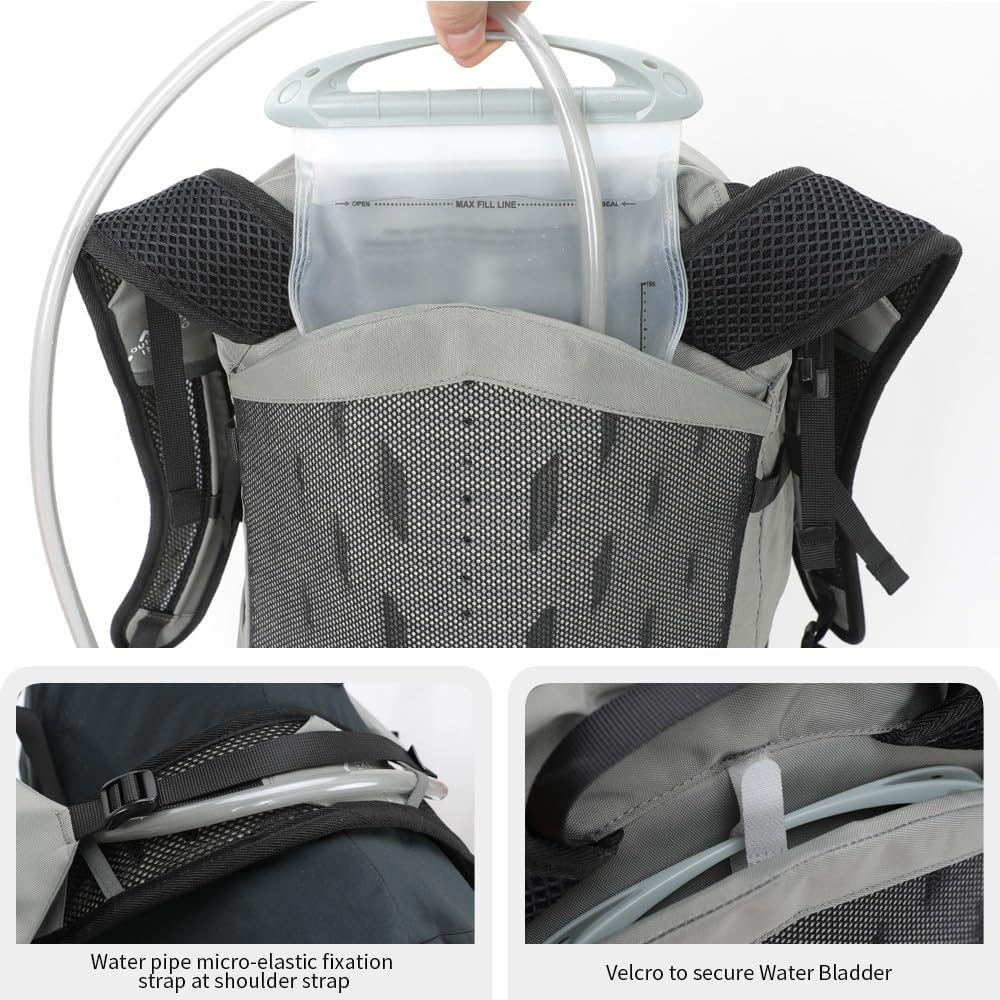 INOXTO 25L Hiking Hydration Backpack - Image 34