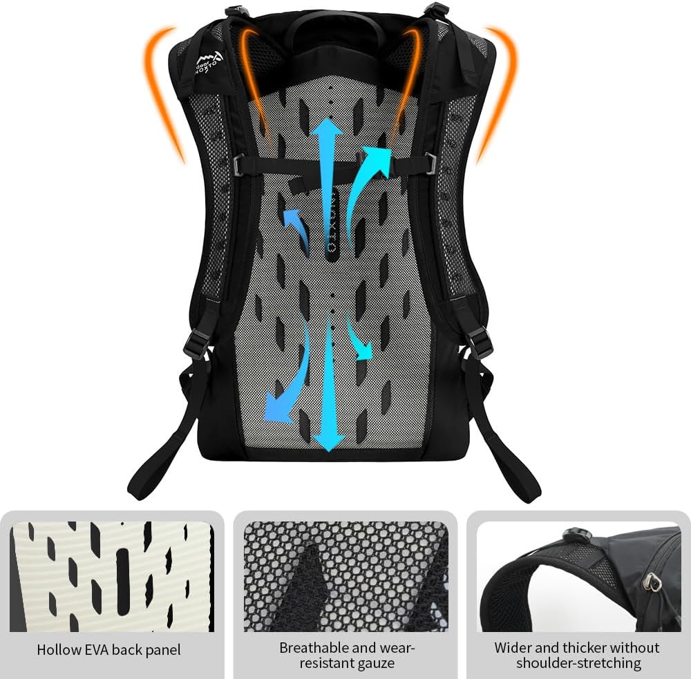 INOXTO 25L Hiking Hydration Backpack - Image 6