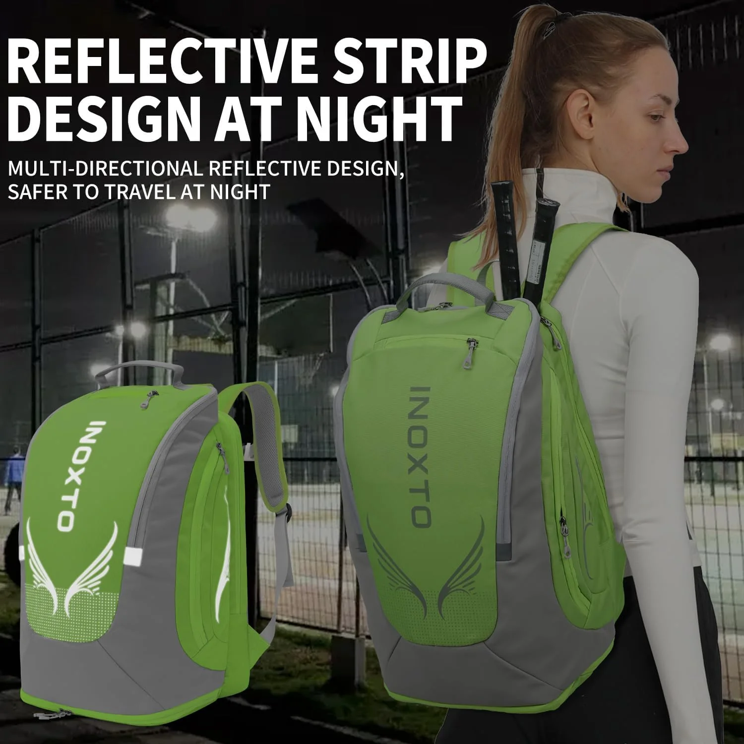 INOXTO 35 Tennis Bag-Racket Sports Backpack - Image 25