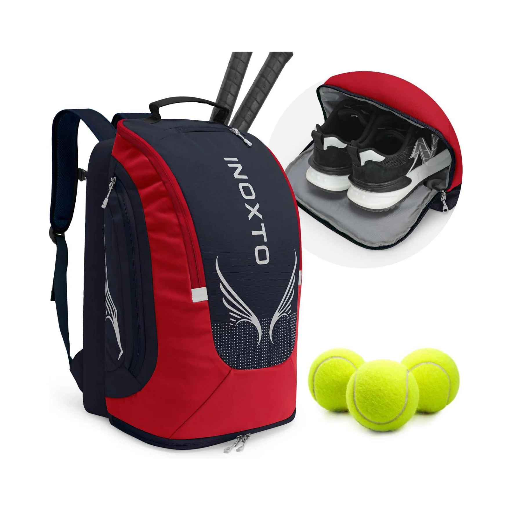 INOXTO 35 Tennis Bag-Racket Sports Backpack - Image 26
