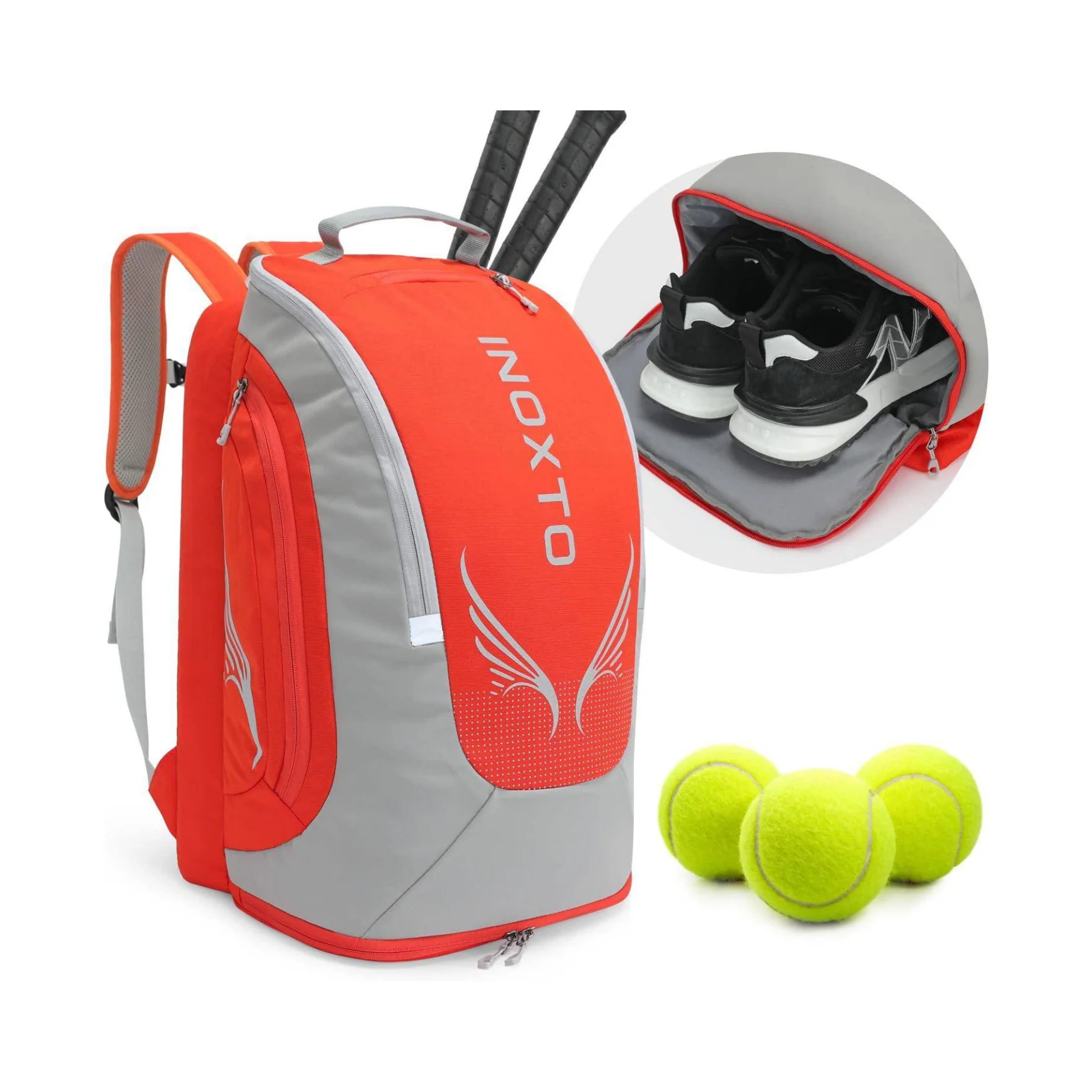INOXTO 35 Tennis Bag-Racket Sports Backpack - Image 7