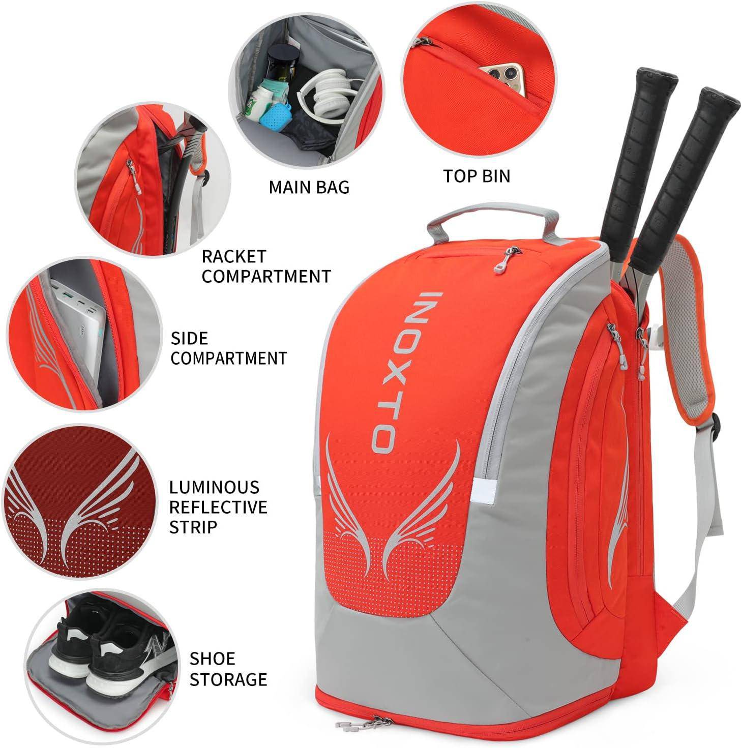INOXTO 35 Tennis Bag-Racket Sports Backpack - Image 9