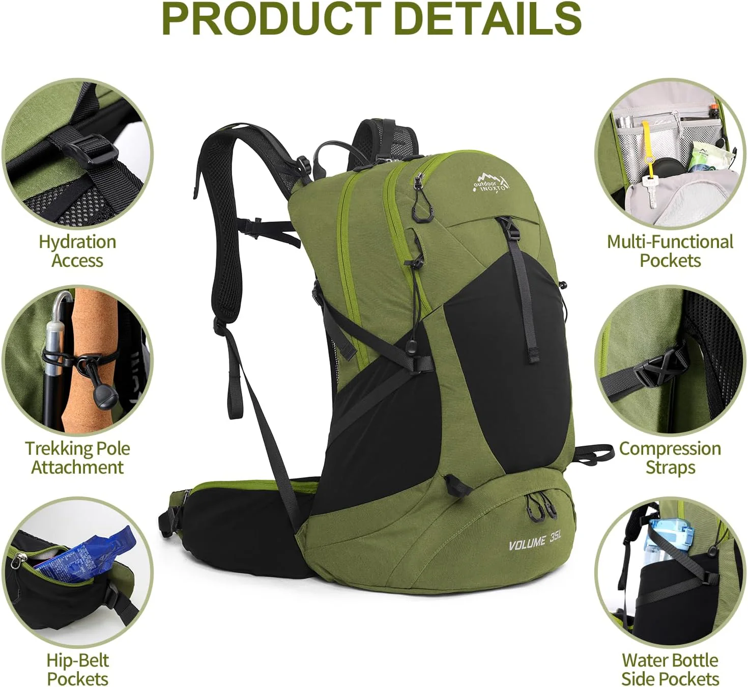INOXTO 26L Mountaineering Backpack-Core - Image 13