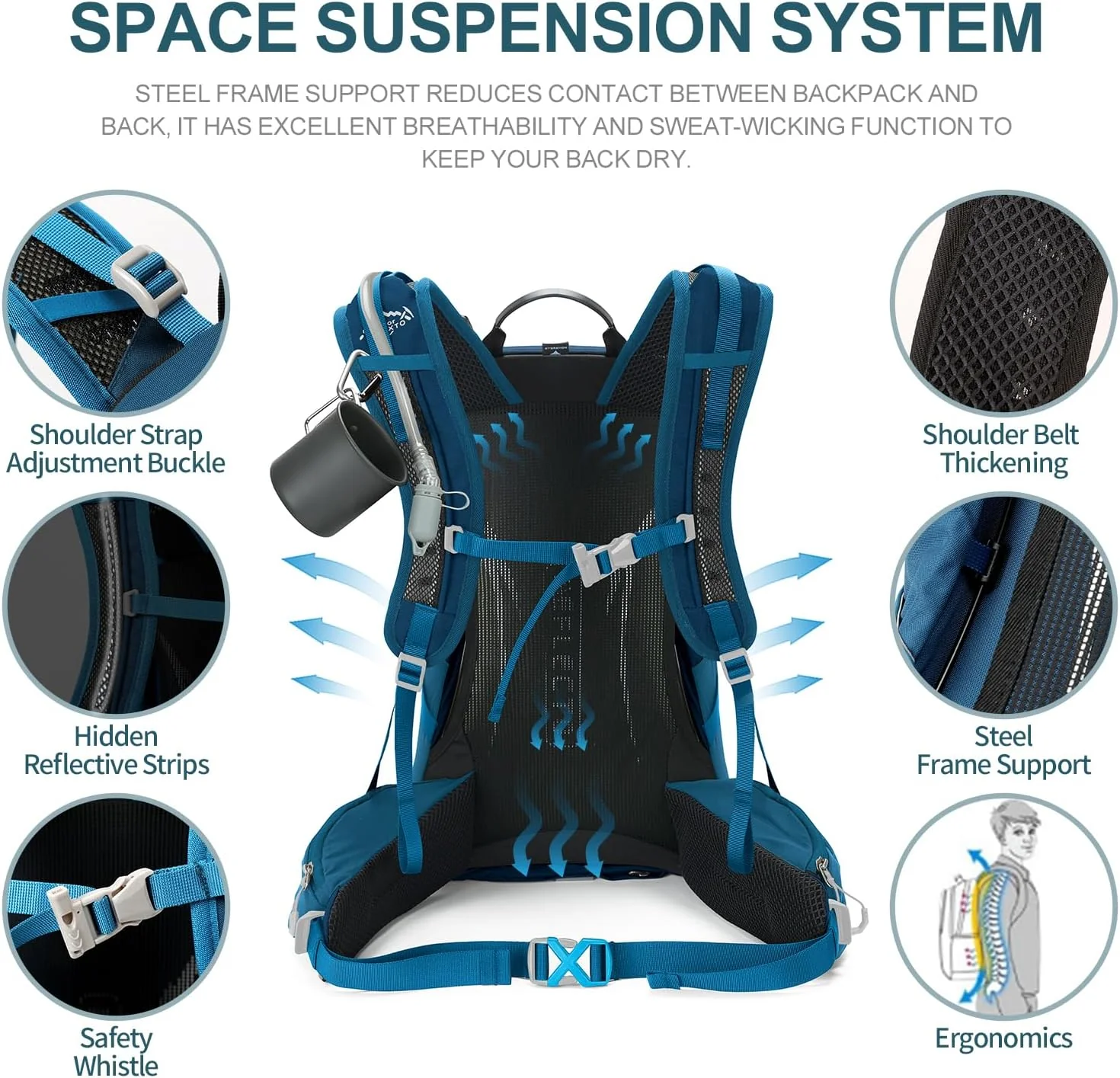 INOXTO 26L Mountaineering Backpack-Core - Image 20