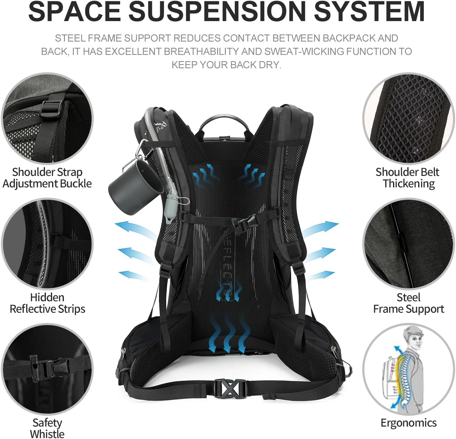 INOXTO 26L Mountaineering Backpack-Core - Image 26