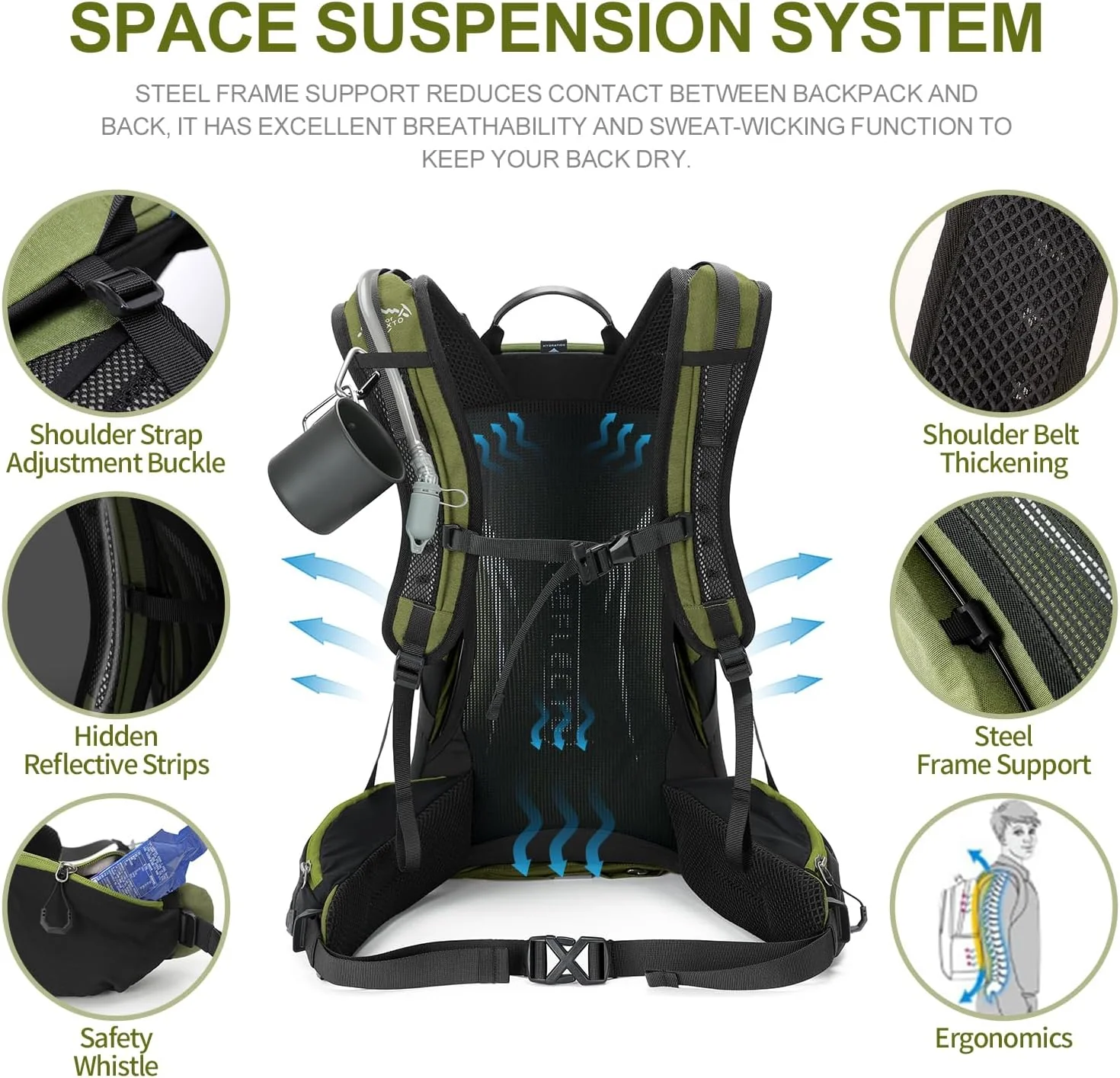 INOXTO 26L Mountaineering Backpack-Core - Image 32