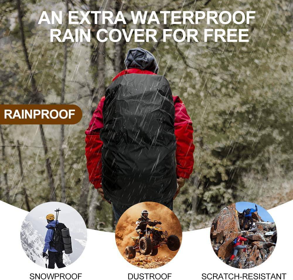 INOXTO 40 Hiking Backpack Camping Backpack - Image 7