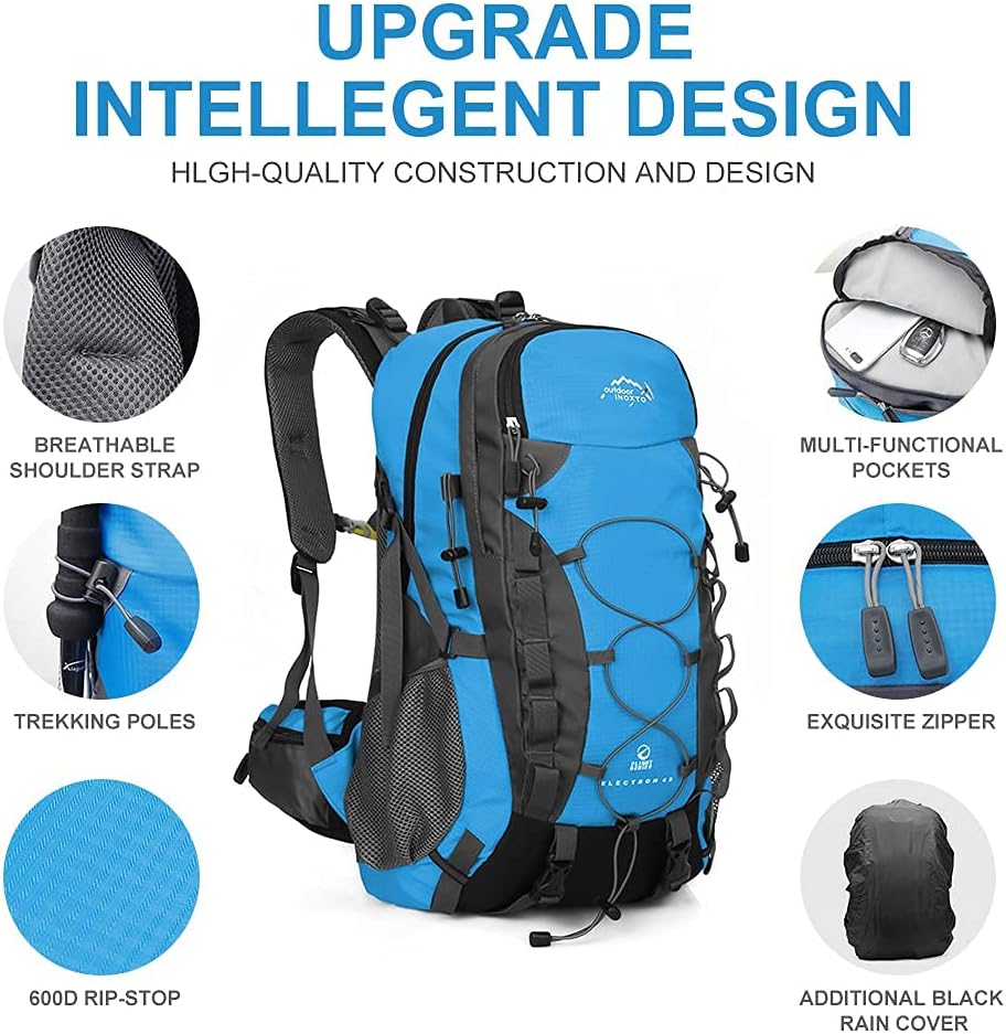 INOXTO 40 Lightweight Hiking Daypack-Unisex - Image 11