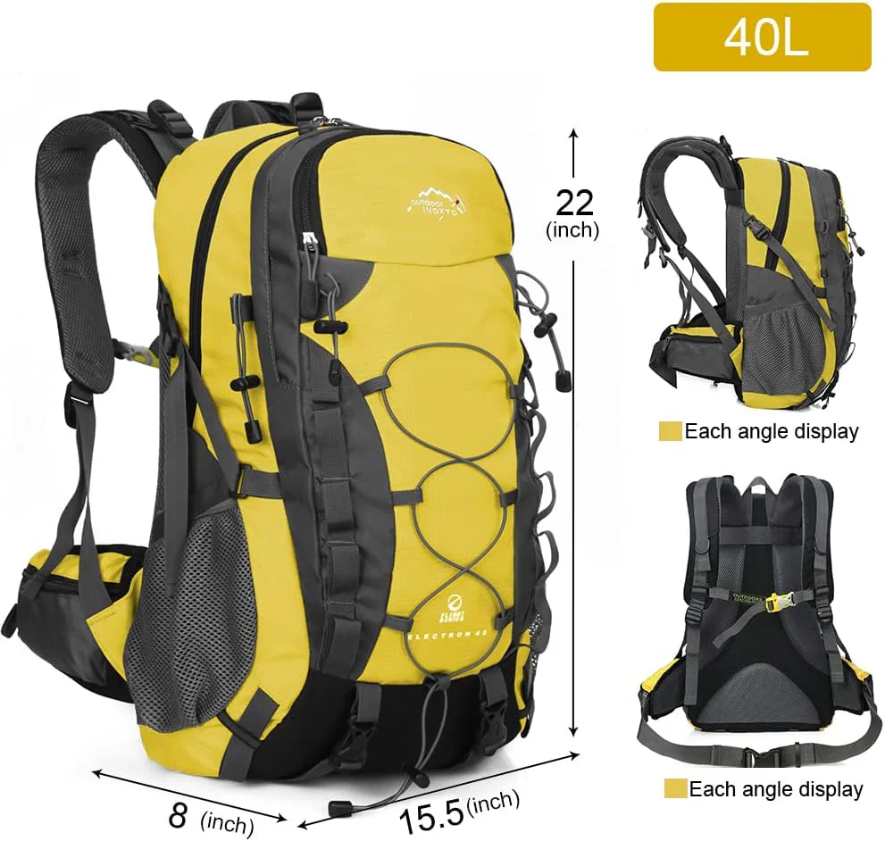 INOXTO 40 Lightweight Hiking Daypack-Unisex - Image 33