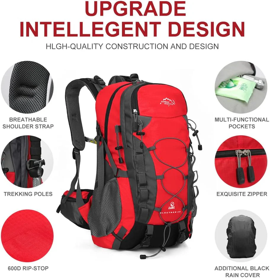 INOXTO 40 Lightweight Hiking Daypack-Unisex - Image 39