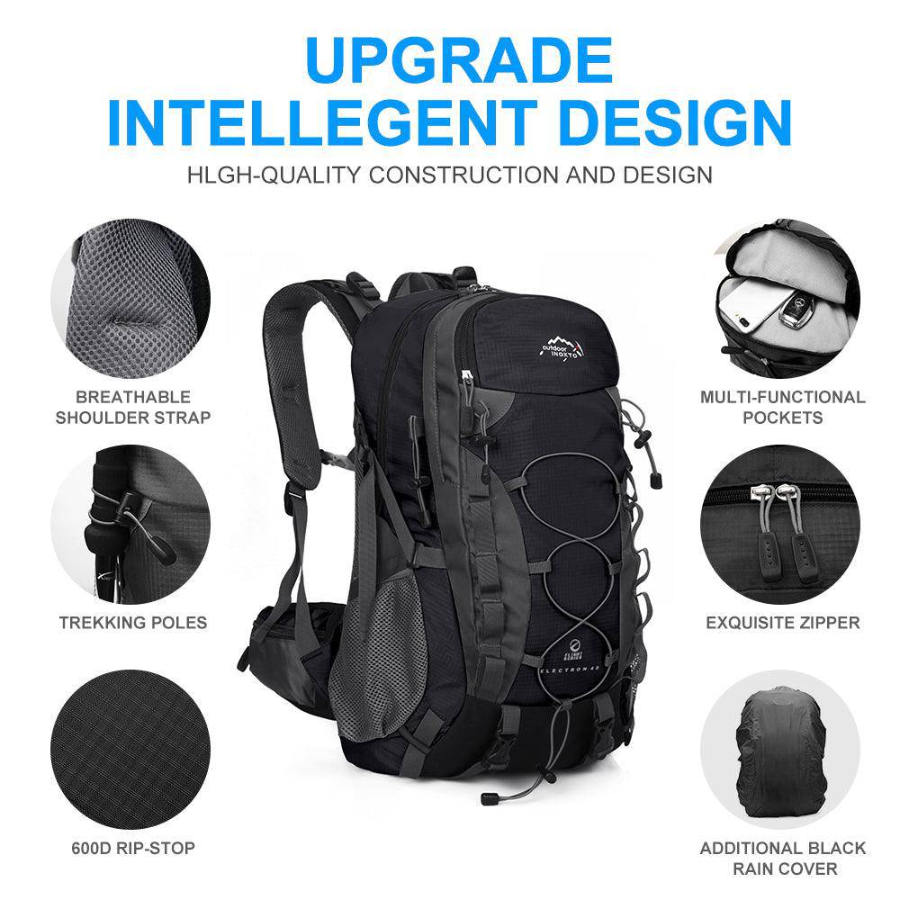 INOXTO 40 Lightweight Hiking Daypack-Unisex - Image 6