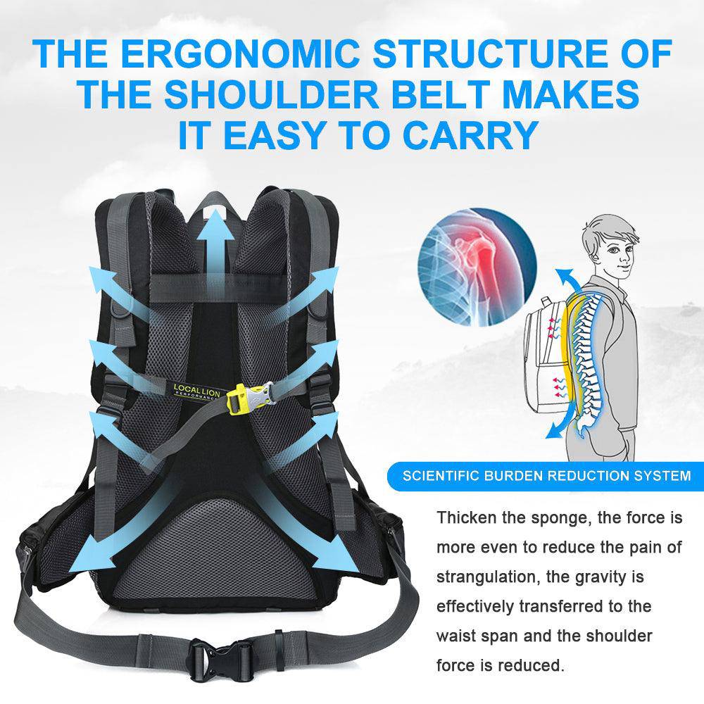 INOXTO 40 Lightweight Hiking Daypack-Unisex - Image 7