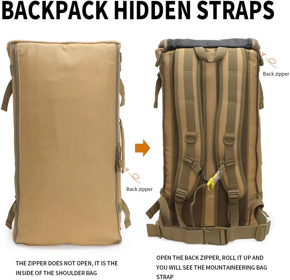 INOXTO 40L Hiking Backpack Lightweight Waterproof Backpack for Men Women - Image 10