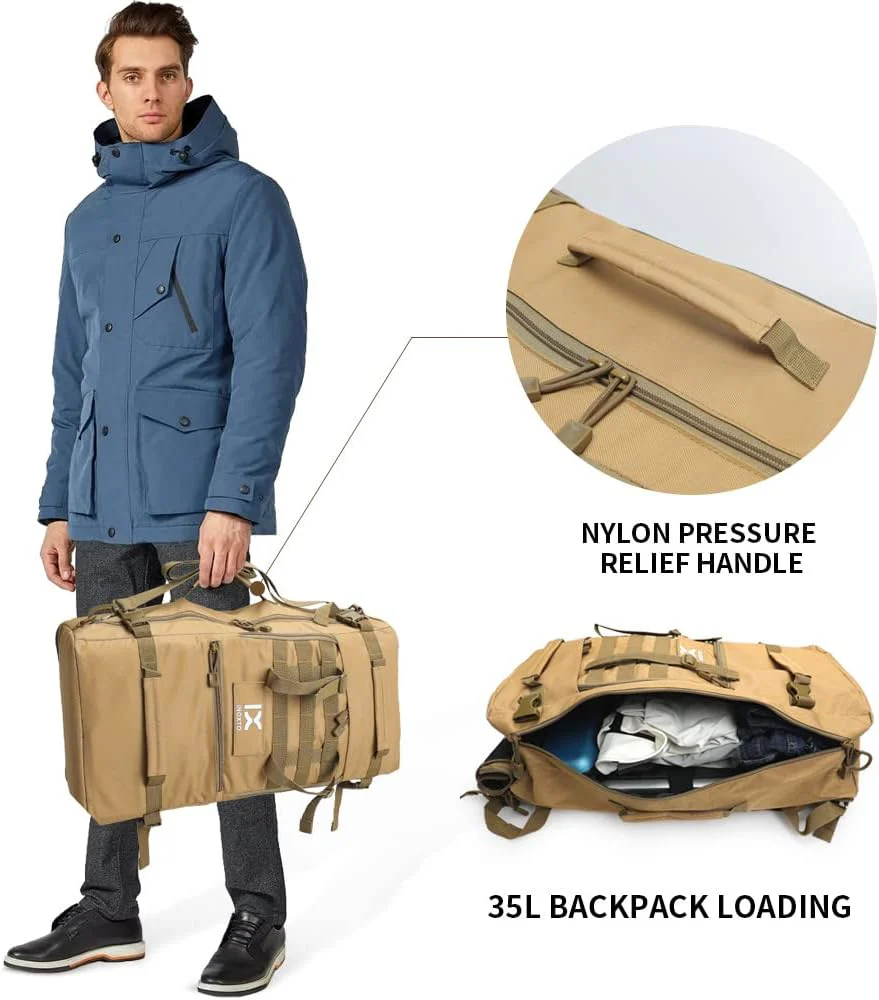 INOXTO 40L Hiking Backpack Lightweight Waterproof Backpack for Men Women - Image 11