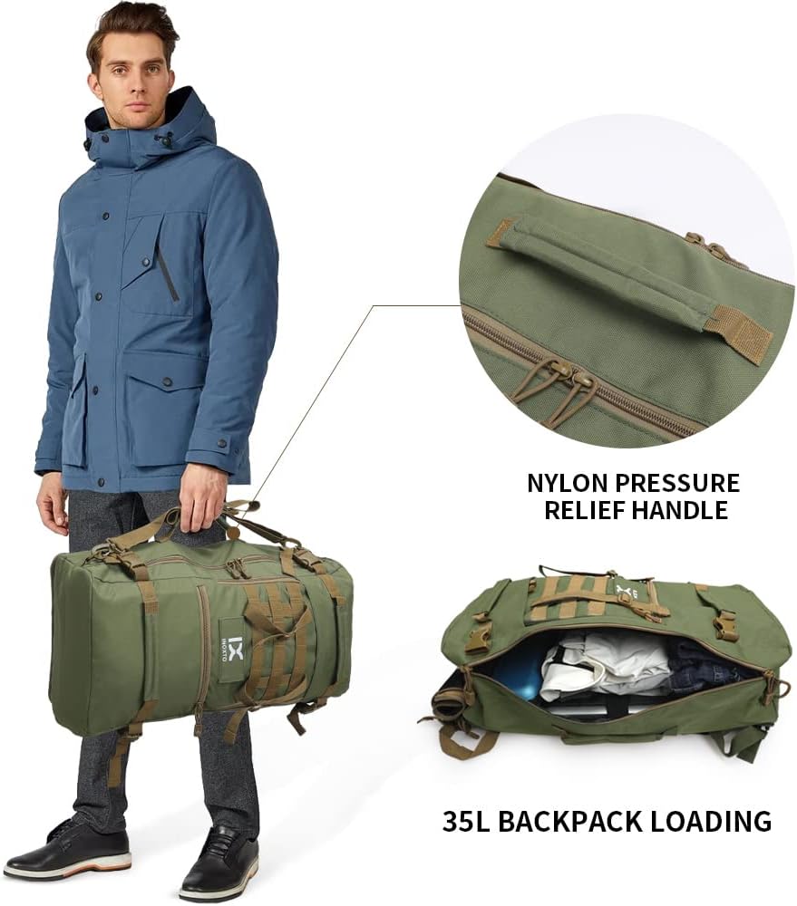INOXTO 40L Hiking Backpack Lightweight Waterproof Backpack for Men Women - Image 20