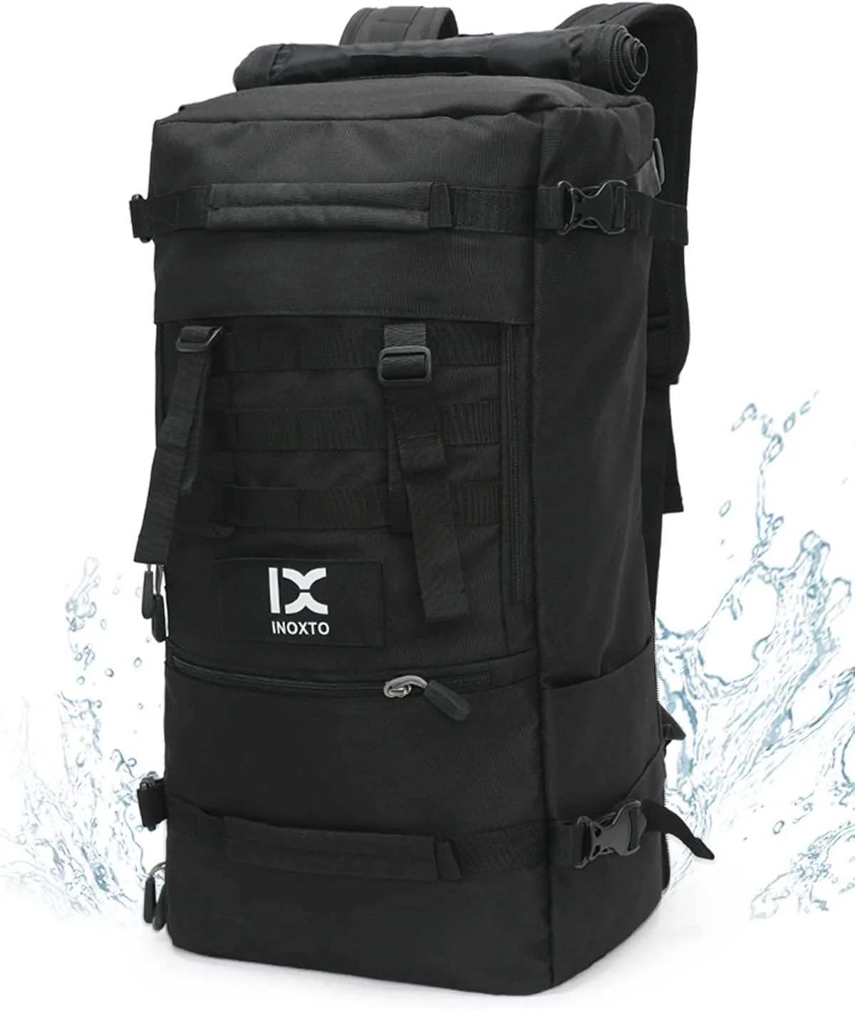INOXTO 40L Hiking Backpack Lightweight Waterproof Backpack for Men Women - Image 3