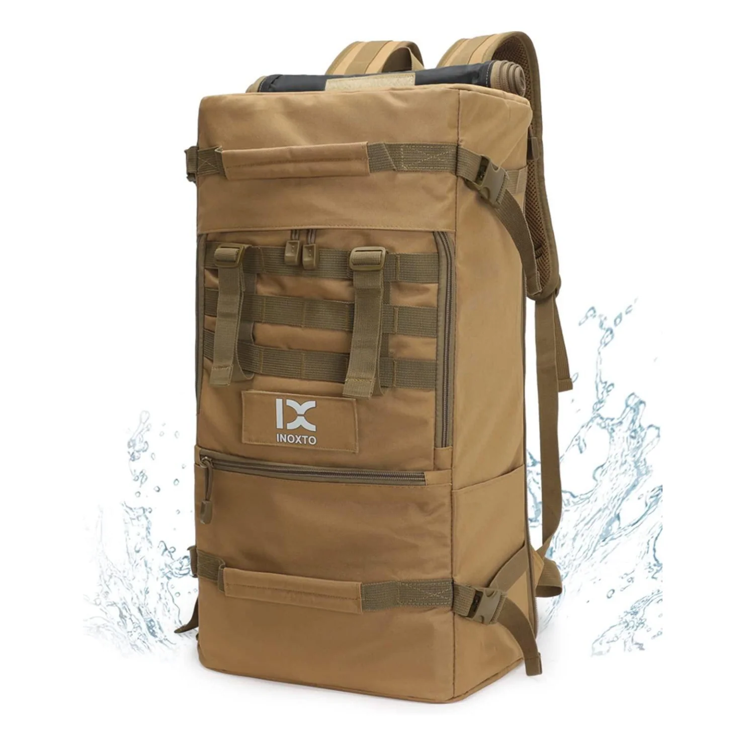 INOXTO 40L Hiking Backpack Lightweight Waterproof Backpack for Men Women - Image 8