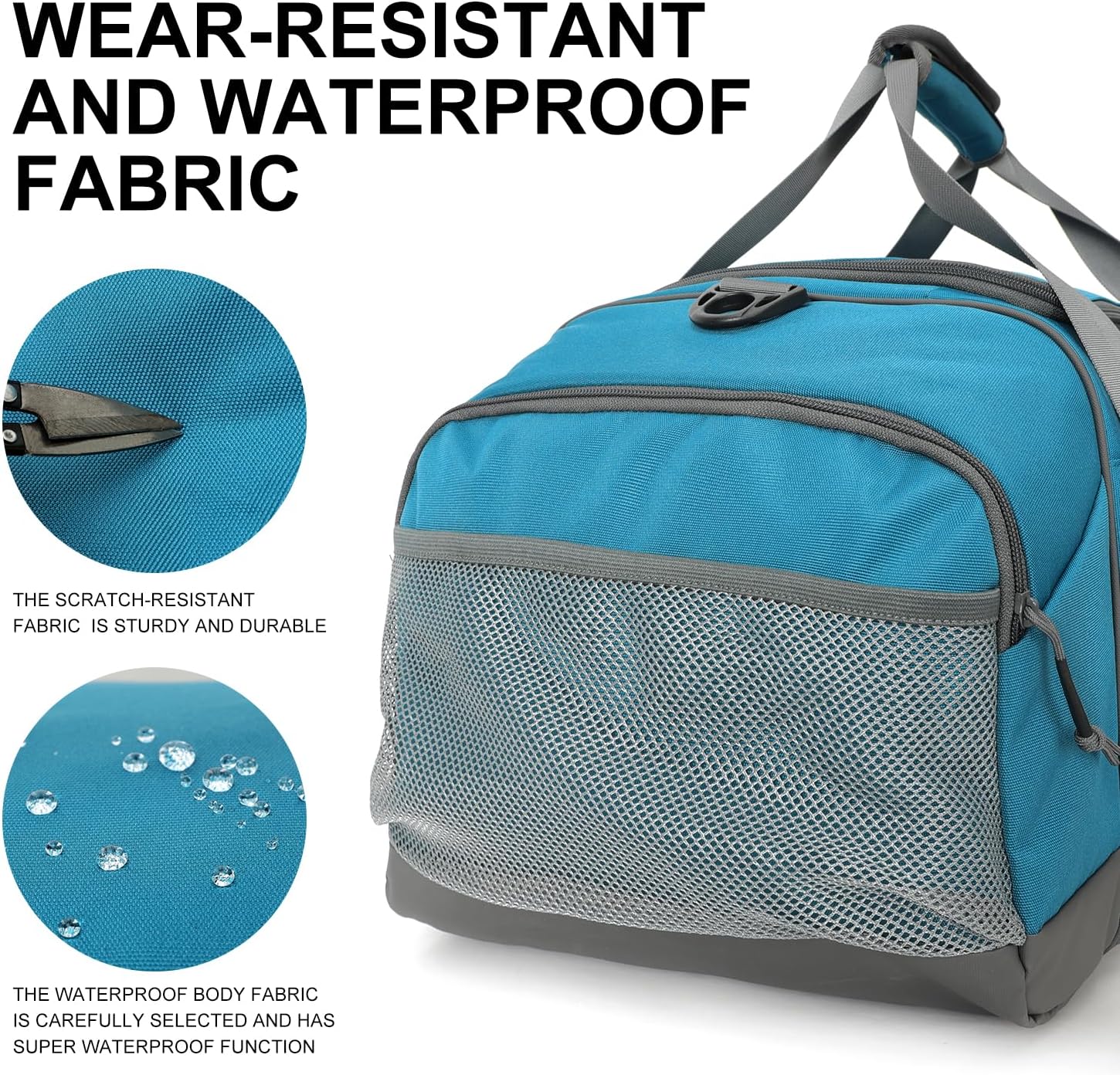 INOXTO 55L Sports Gym Bag Travel Duffel Bag - Image 11