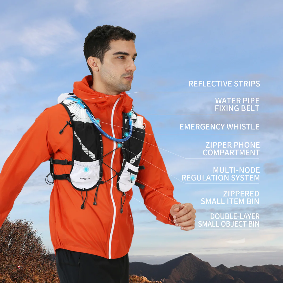 INOXTO 5L Hydration Running Vest - Image 10