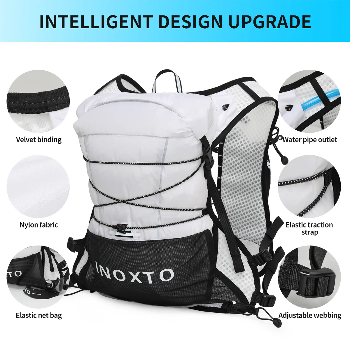 INOXTO 5L Hydration Running Vest - Image 5