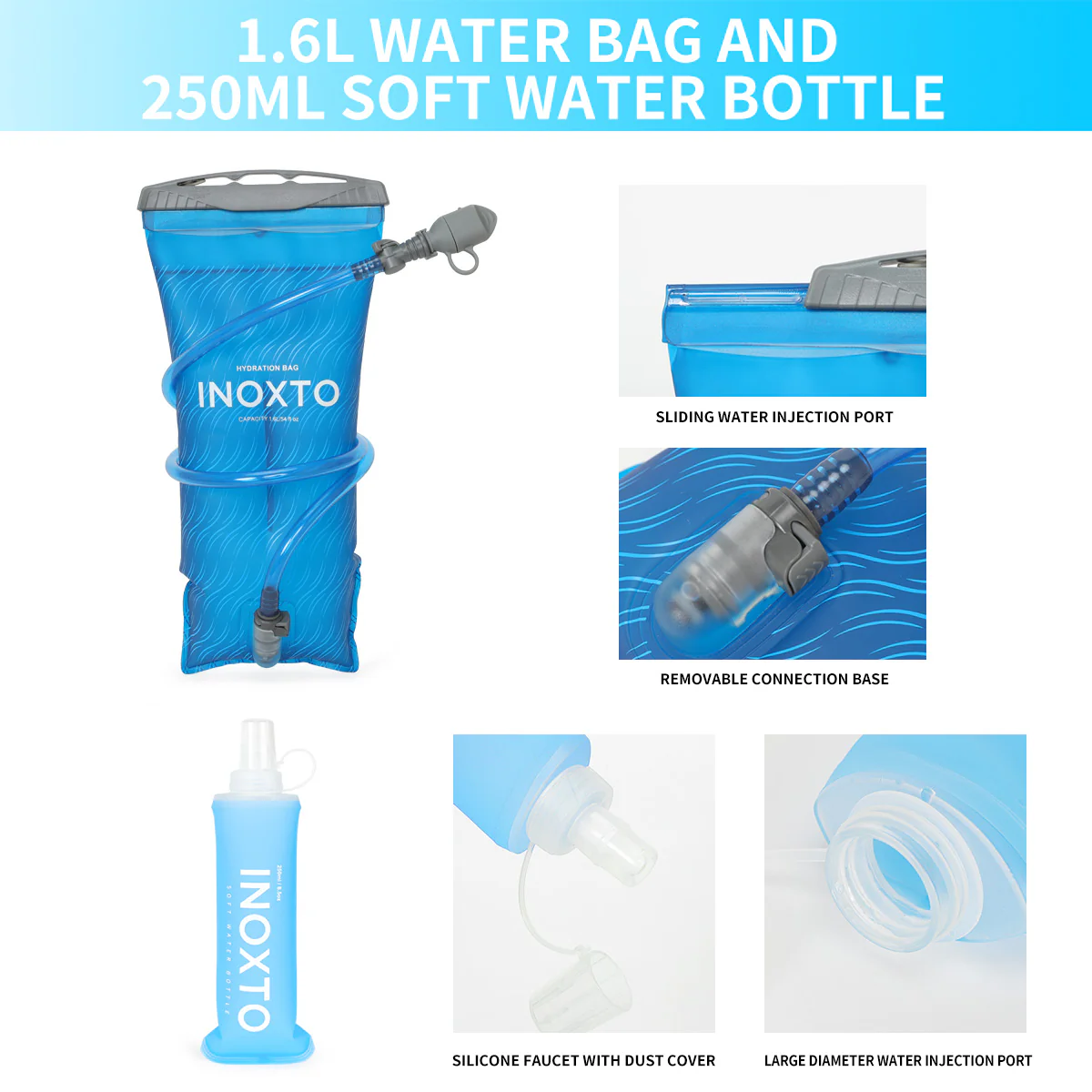 INOXTO 5L Hydration Running Vest - Image 8